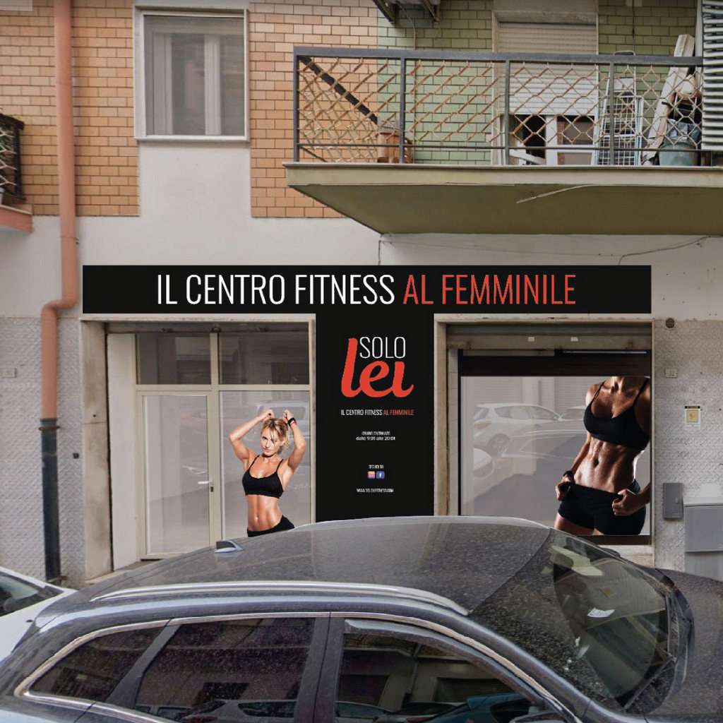 insegna solo lei