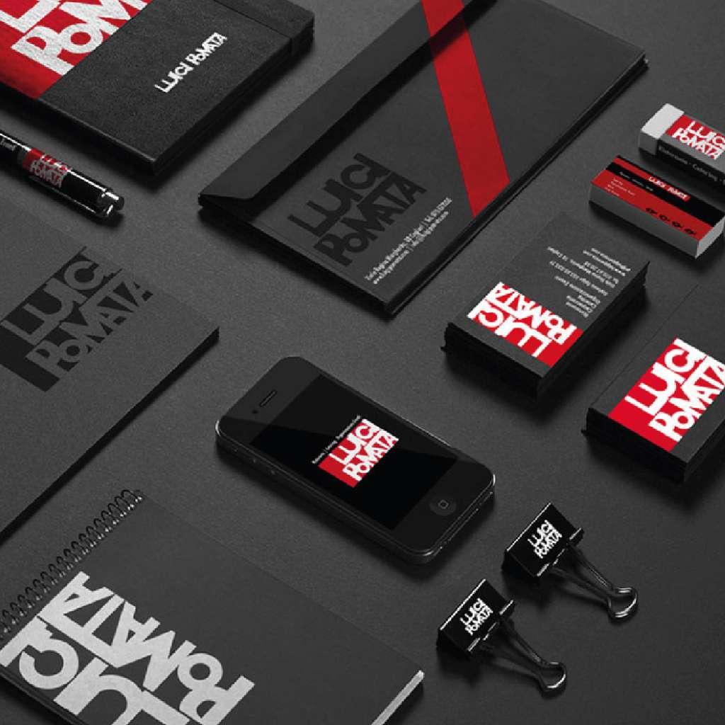 Creazione Brand Identity Luigi Pomata