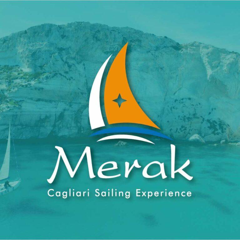 Creazione Logo Merak Cagliari Sailing Experience