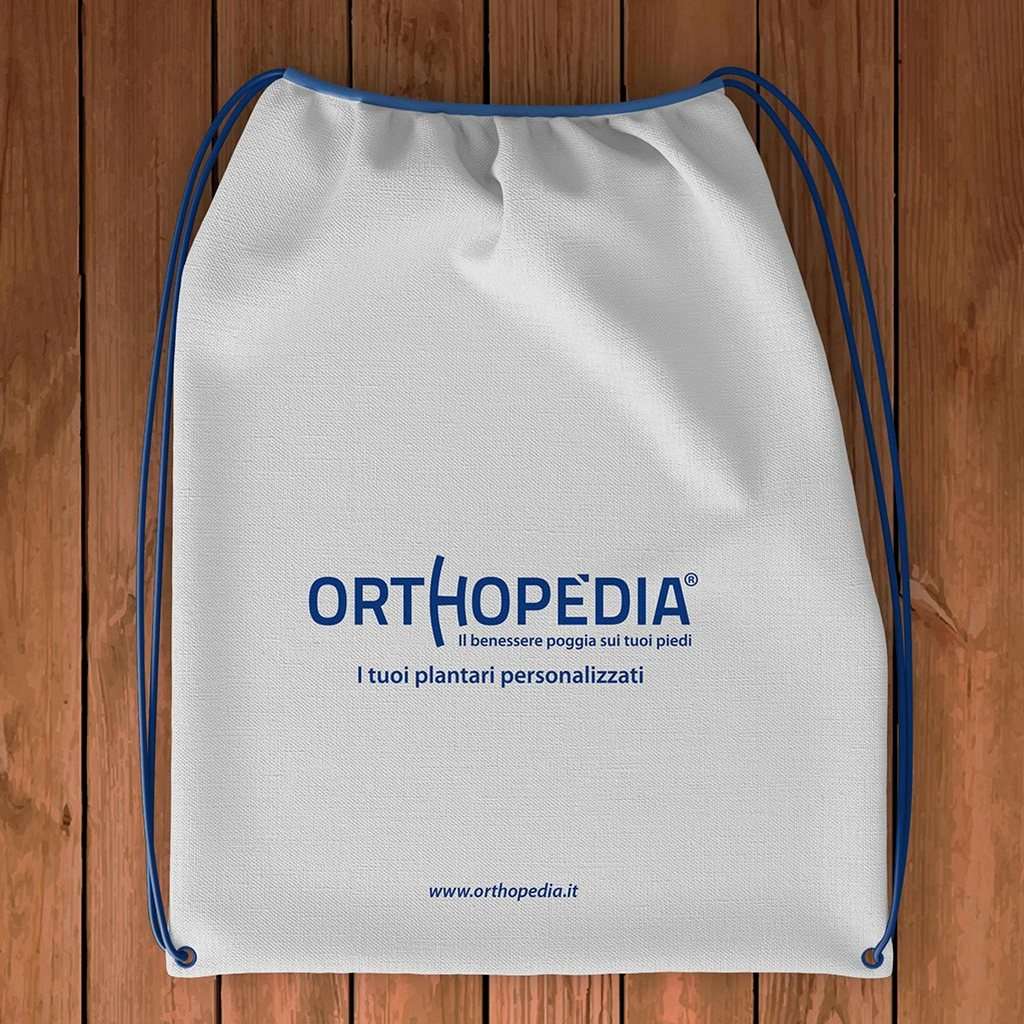Realizzazione sacca con logo Orthopedia