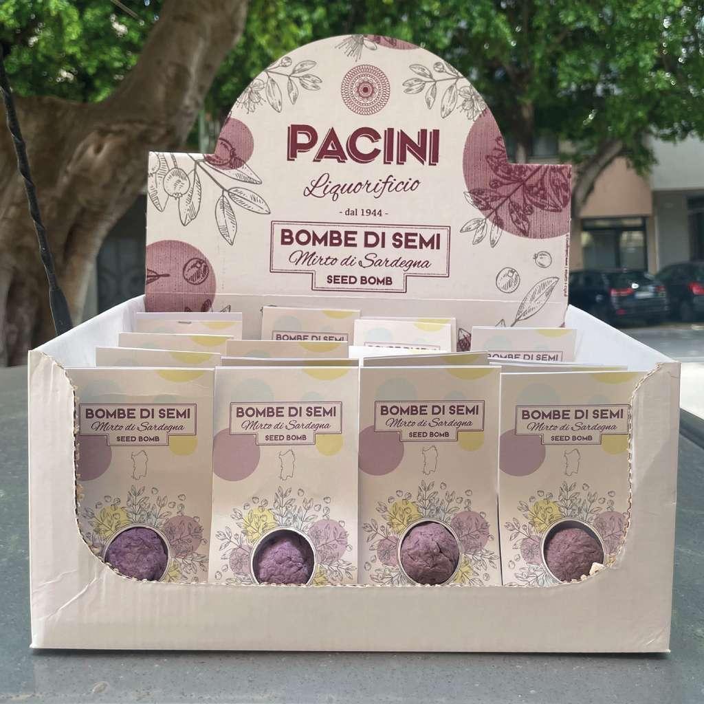 Progettazione e realizzazione confezioni per bombe di semi di Pacini