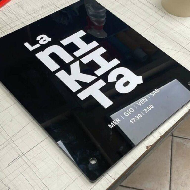 Targa Personalizzata La Nikita