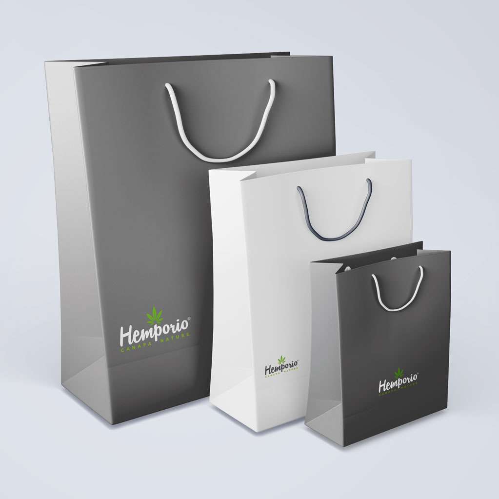 Hemporio buste personalizzate piccolo formato