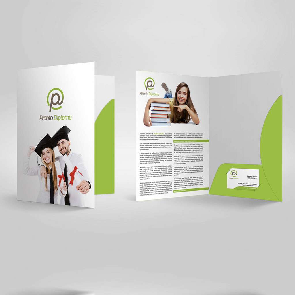 progettazione e realizzazione raccoglitore pronto diploma