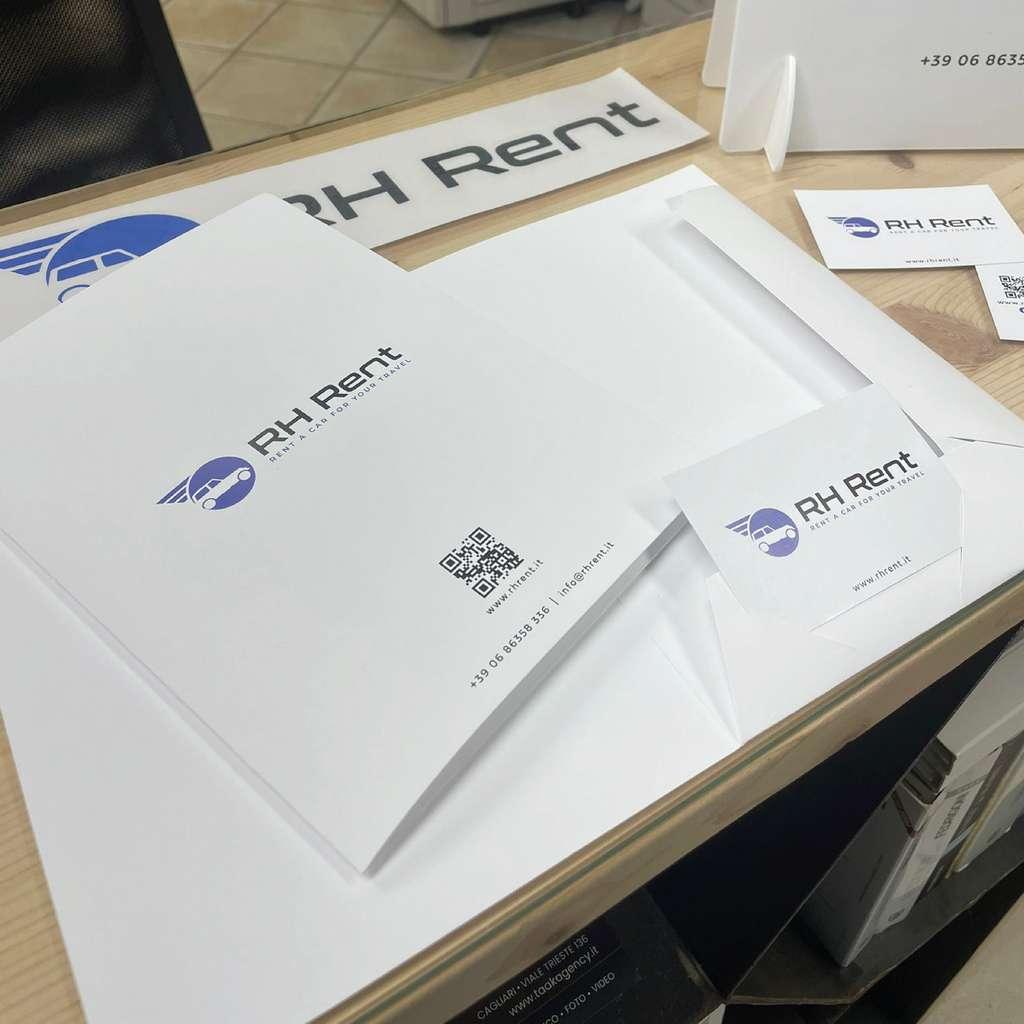 progettazione grafica rh rent