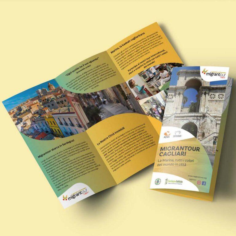 Progettazione grafica Migrantour Cagliari