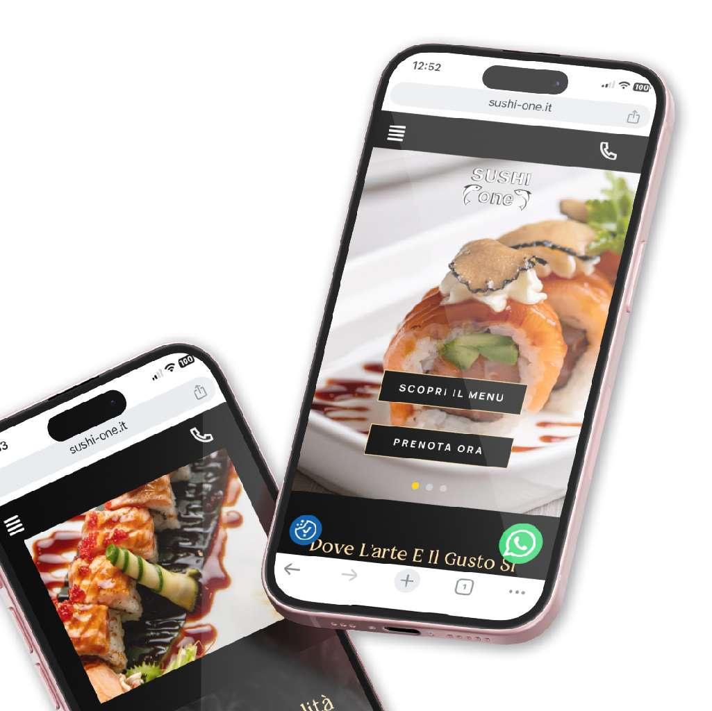 Creazione sito web Sushi One